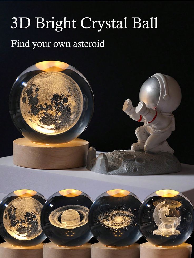 LunarGlow Sphere™ – The Moon Captured in Crystal