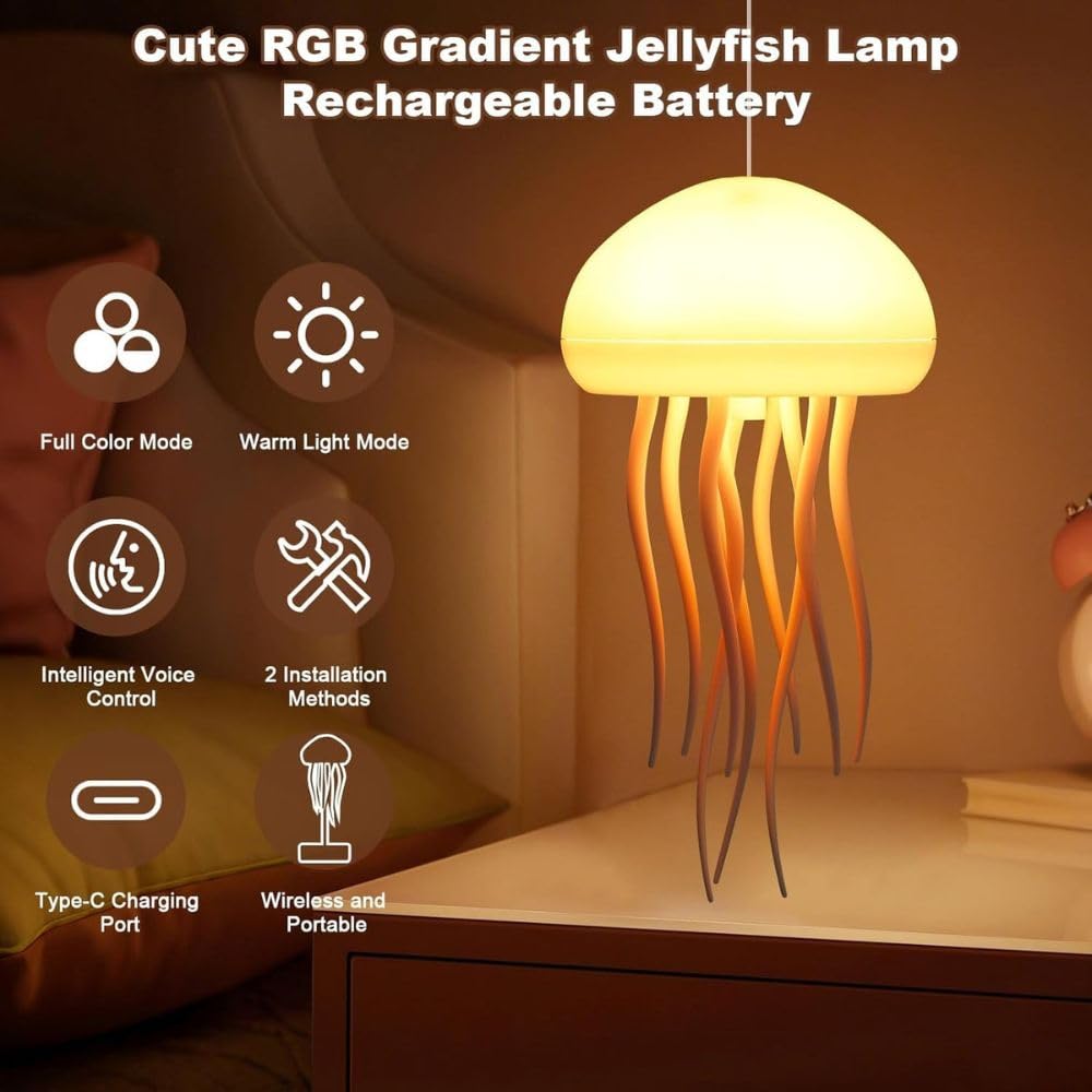 OceanGlow™ – The Magical Jellyfish Lamp