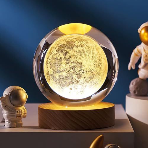LunarGlow Sphere™ – The Moon Captured in Crystal