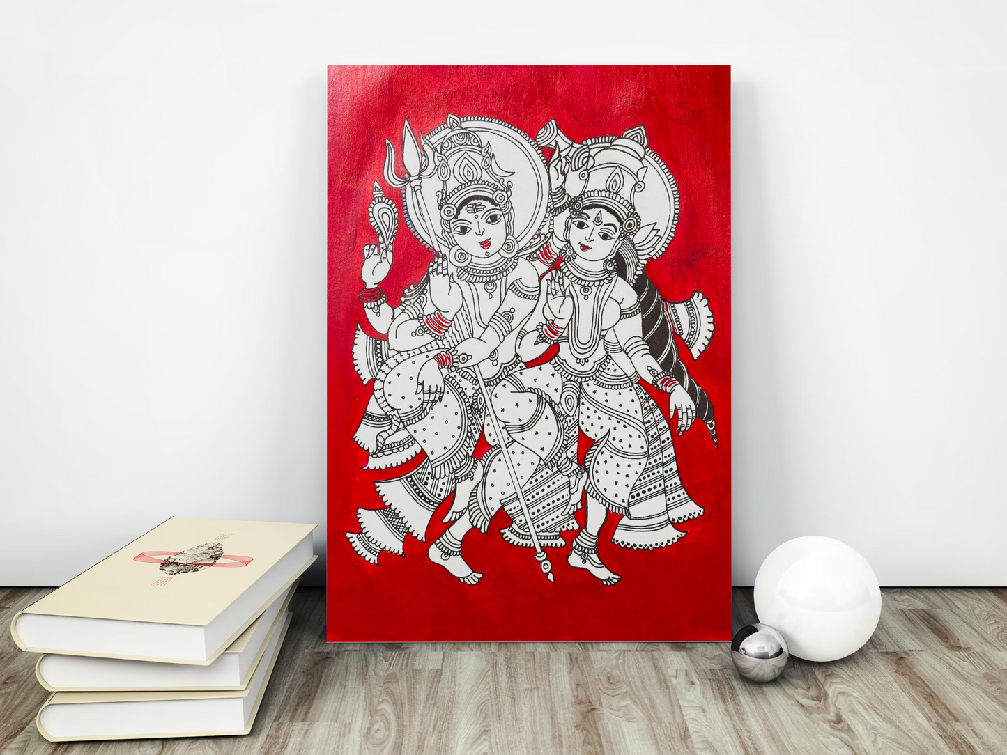 Divine Union β Lord Shiva and Goddess Parvati