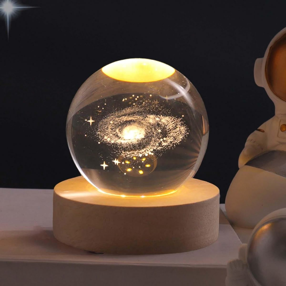 LunarGlow Sphere™ – The Moon Captured in Crystal
