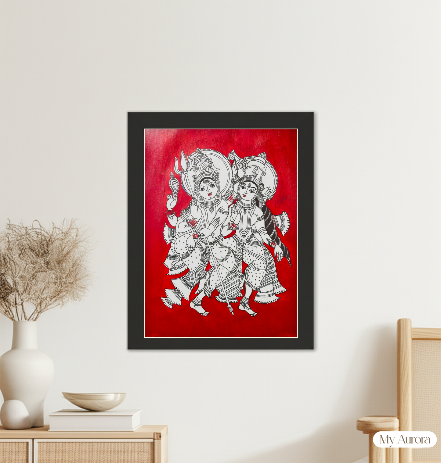 Divine Union – Lord Shiva and Goddess Parvati